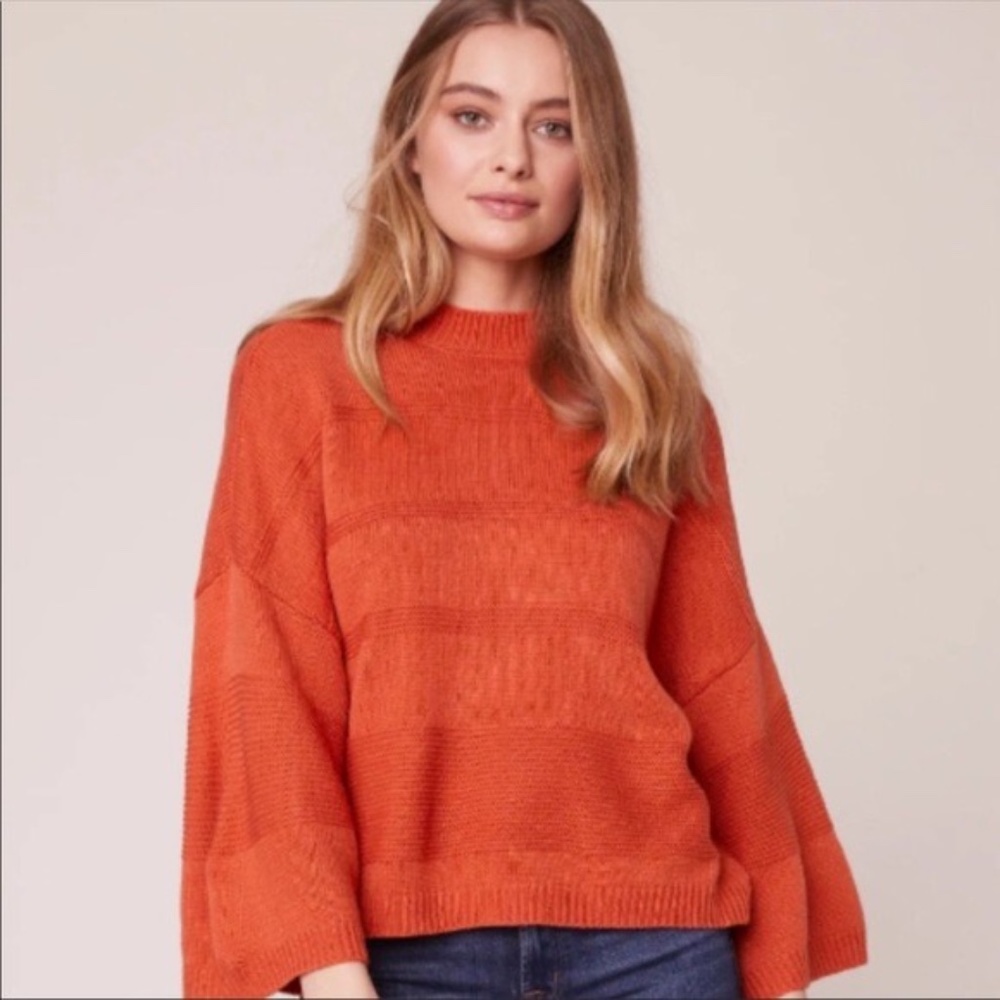 SALE***JACK BY BB DAKOTA TUNE IN DROP OUT MOCK SWEATER XS